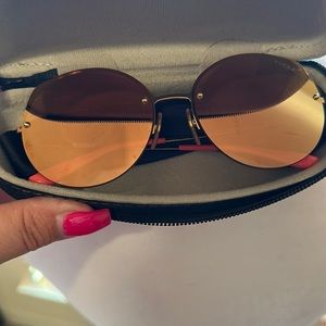 Vogue sunglasses rose gold